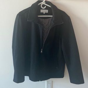 Calvin Klein Wool Zip Jacket